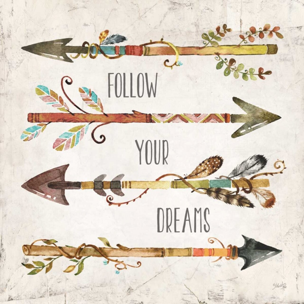 Follow Your Dreams Poster Print by Marla Rae - Item # VARPDXMA2084